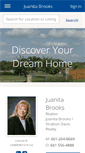 Mobile Screenshot of juanitabrooks.com